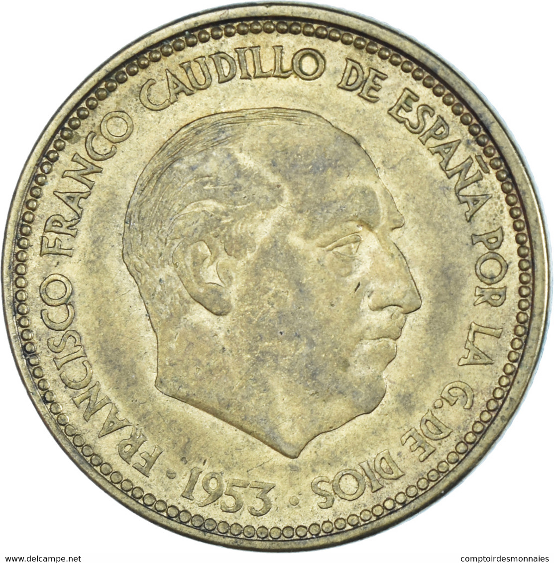 Monnaie, Espagne, 2-1/2 Pesetas, 1953 - Autres & Non Classés