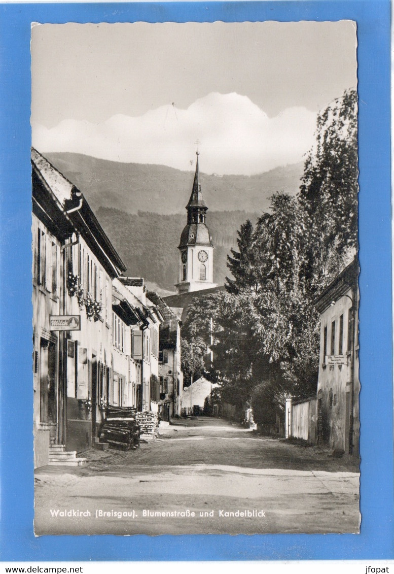 ALLEMAGNE - WALDKIRCH Blumenstrasse Und Kandelblick (voir Description) - Waldkirch