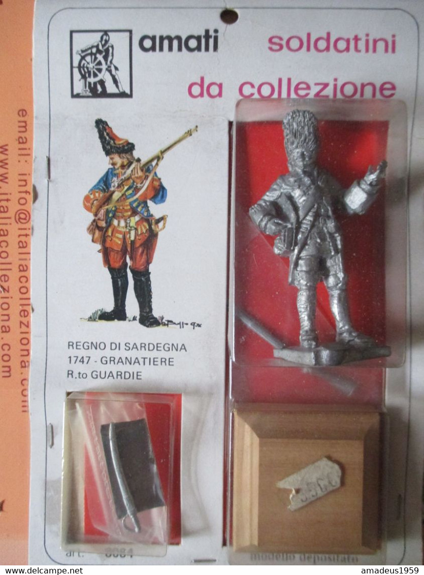 Soldatini Amati In Piombo Da Dipingere - Figurines