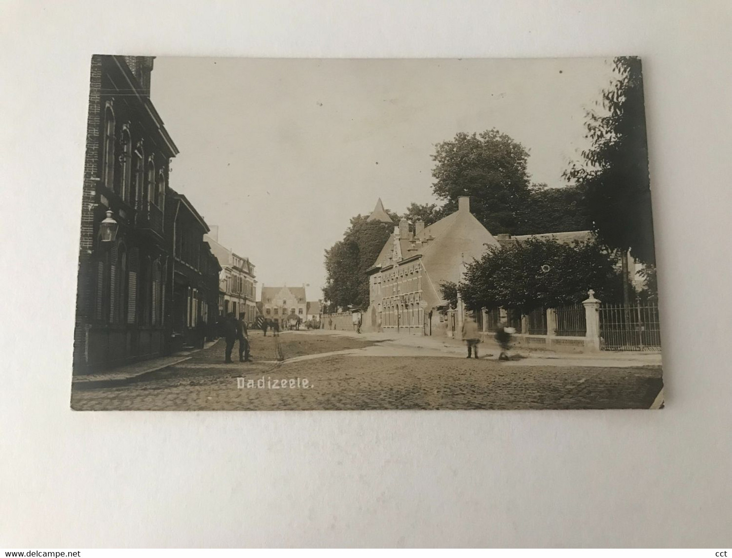 Dadizeele  Dadizele  Moorslede   FOTOKAART Centrum Van De Gemeente Tijdens De Eerste Wereldoorlog - Moorslede