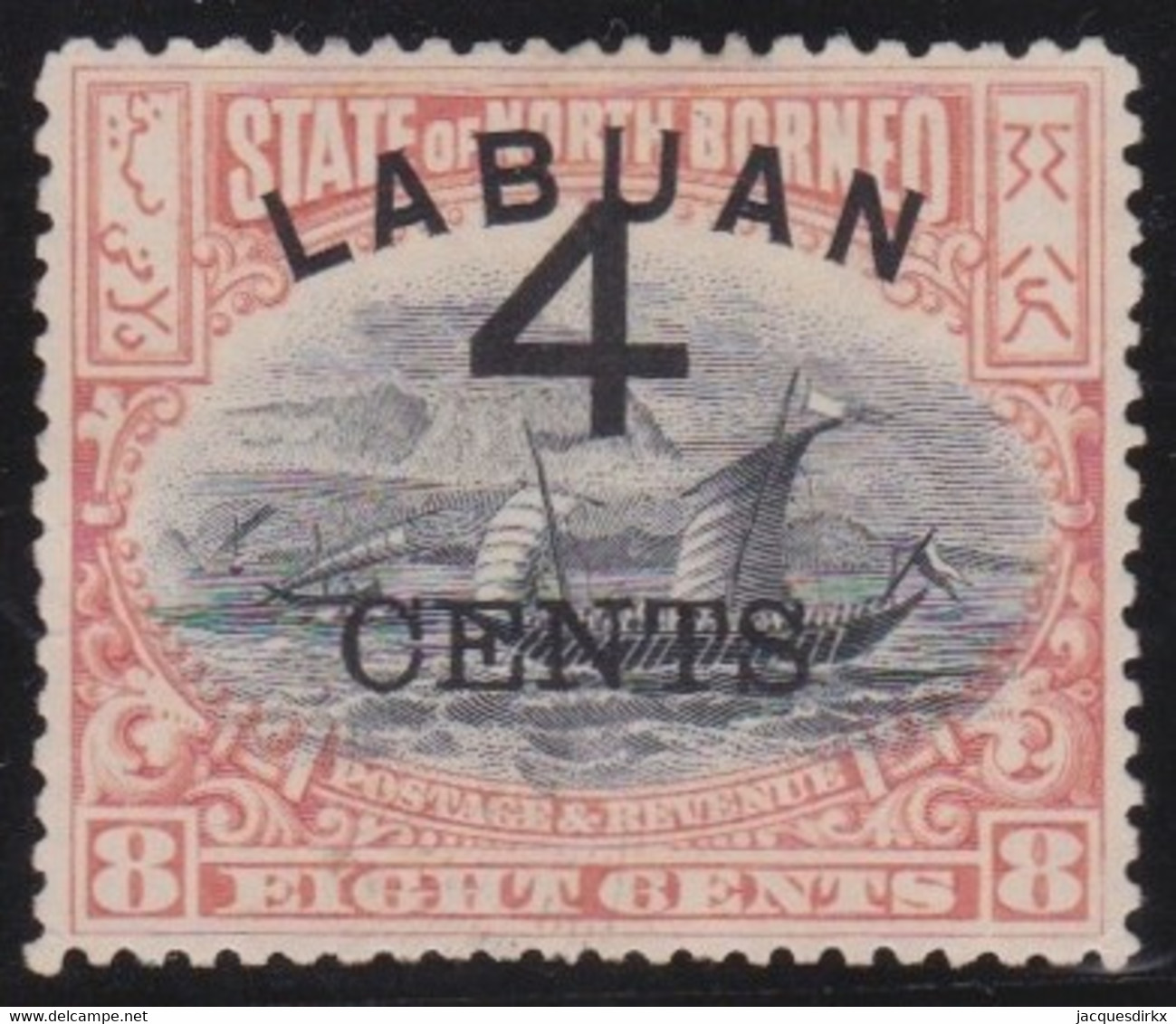 Labuan      .      SG  .     104       ,   (*)    .      Without Gum - Autres & Non Classés