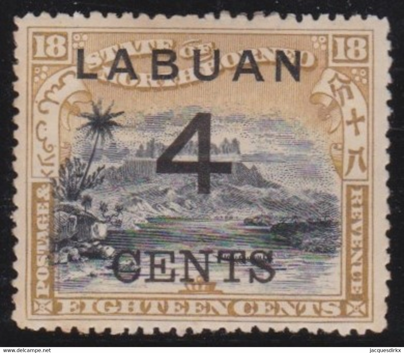 Labuan      .      SG  .     106      ,    *   .      Mint-hinged - Otros & Sin Clasificación