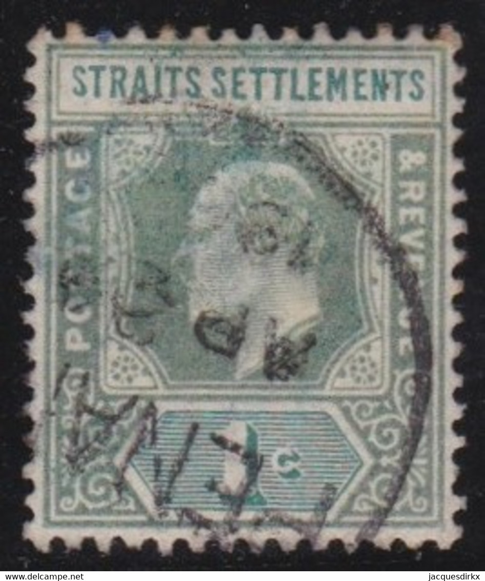 Straits  Settlements      .      SG  .    110       .   O            .    Cancelled - Straits Settlements
