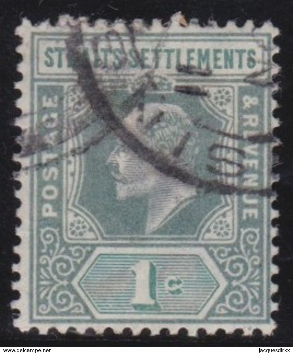 Straits  Settlements      .      SG  .    110       .   O            .    Cancelled - Straits Settlements