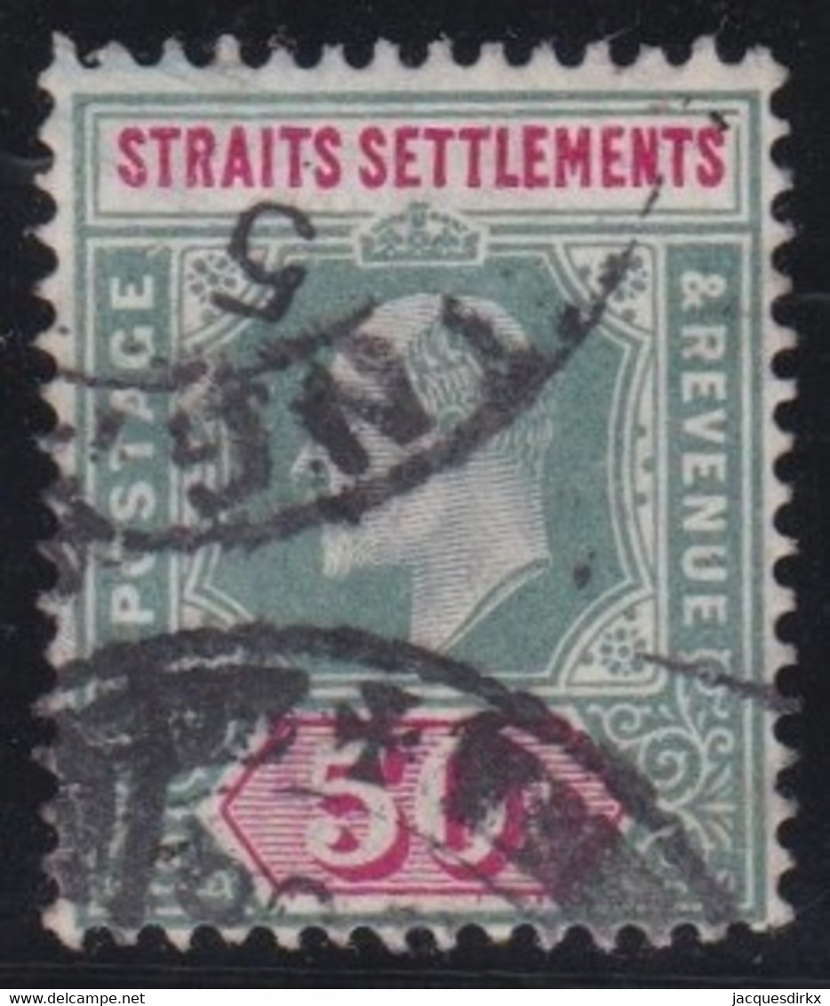 Straits  Settlements      .      SG  .    118        .   O          .   Cancelled - Straits Settlements