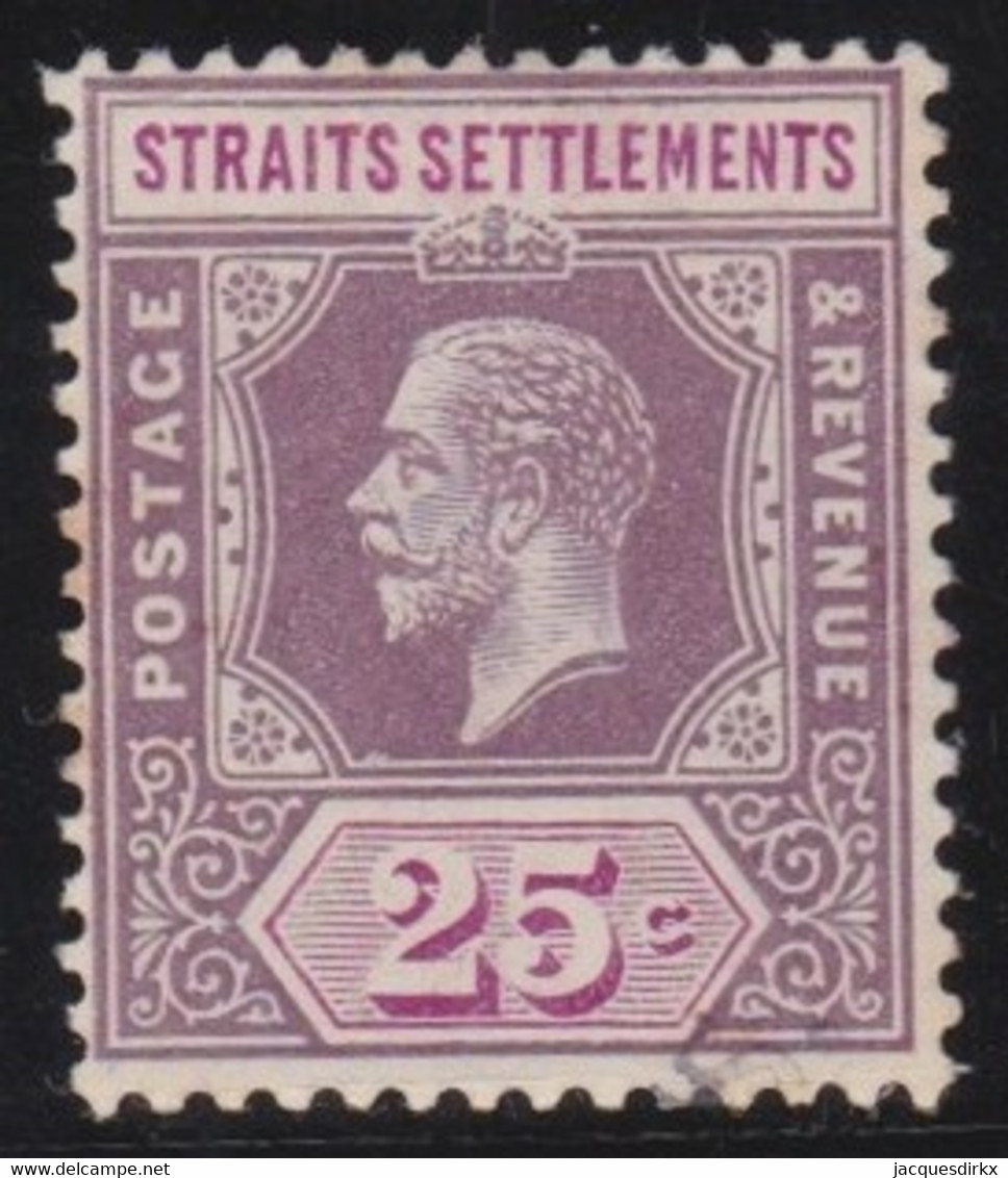 Straits  Settlements      .      SG  .    205      .  *          .   Mint-hinged - Straits Settlements