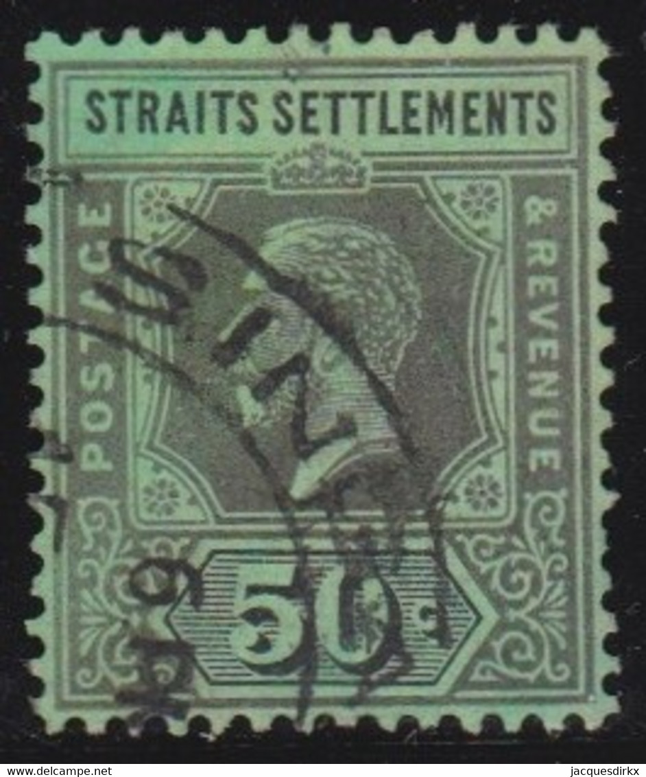 Straits  Settlements      .      SG  .    209    .     O          .     Cancelled - Straits Settlements