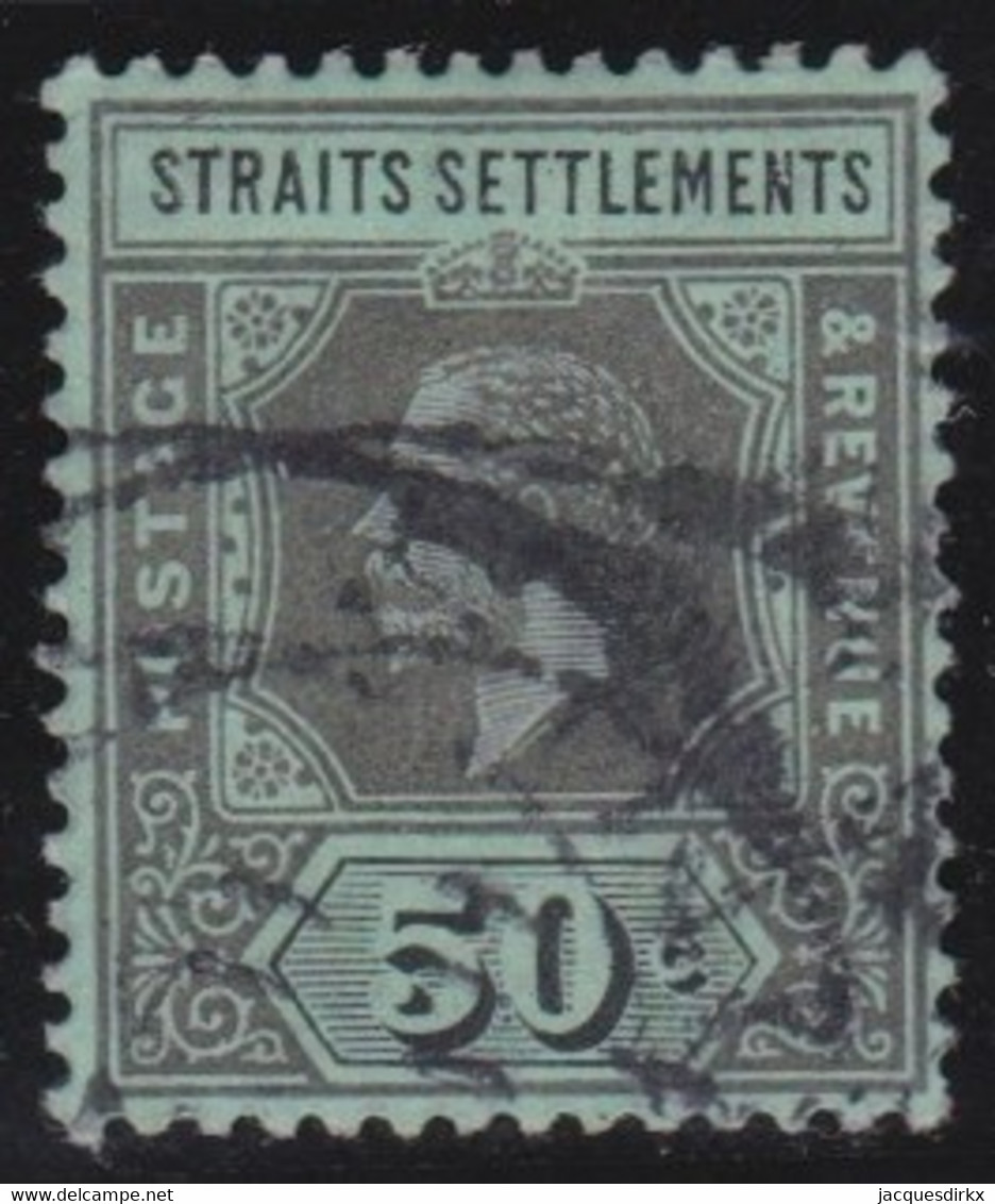 Straits  Settlements      .      SG  .    209    .     O          .     Cancelled - Straits Settlements