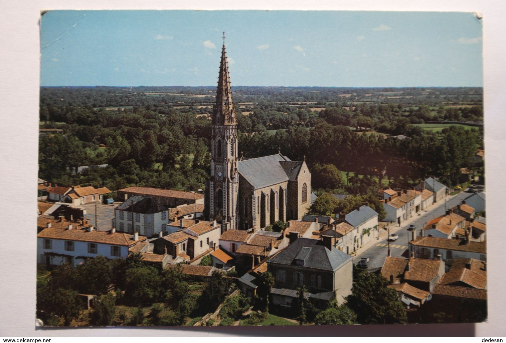 Cpsm Grand Format La Mothe Achard L'église 1980 - NOU76 - La Mothe Achard