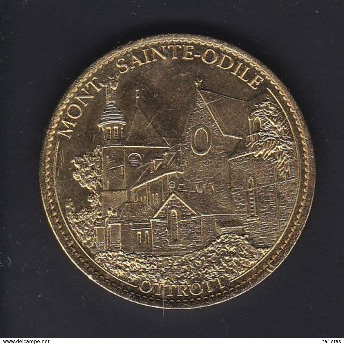 MONEDA DE MONT SAINTE ODILE DEL AÑO 2014 - OTTROTT - CATHEDRALES DE FRANCE - 2014