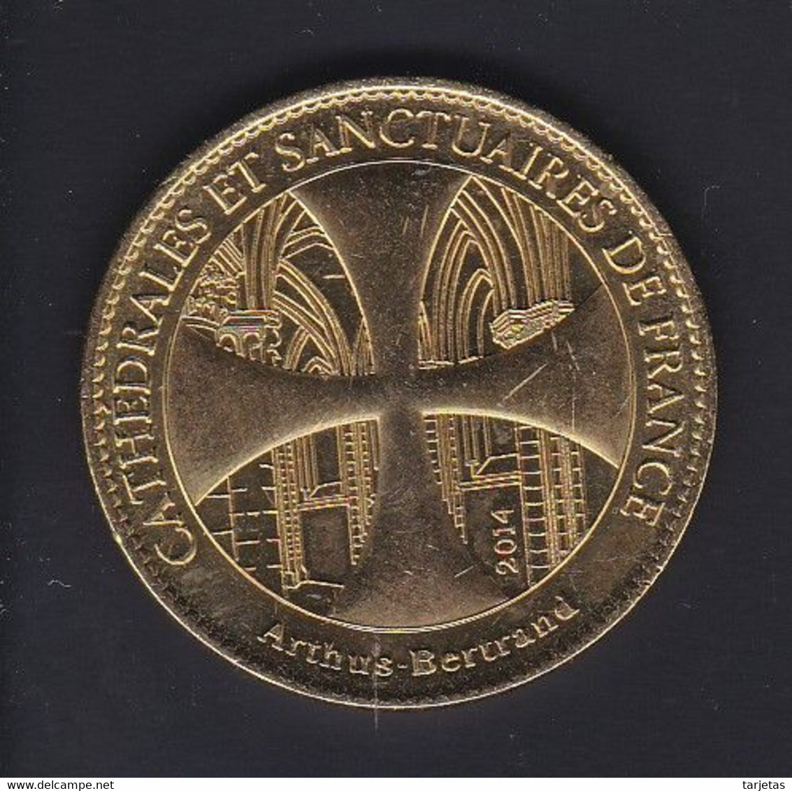 MONEDA DE MONT SAINTE ODILE DEL AÑO 2014 - OTTROTT - CATHEDRALES DE FRANCE - 2014