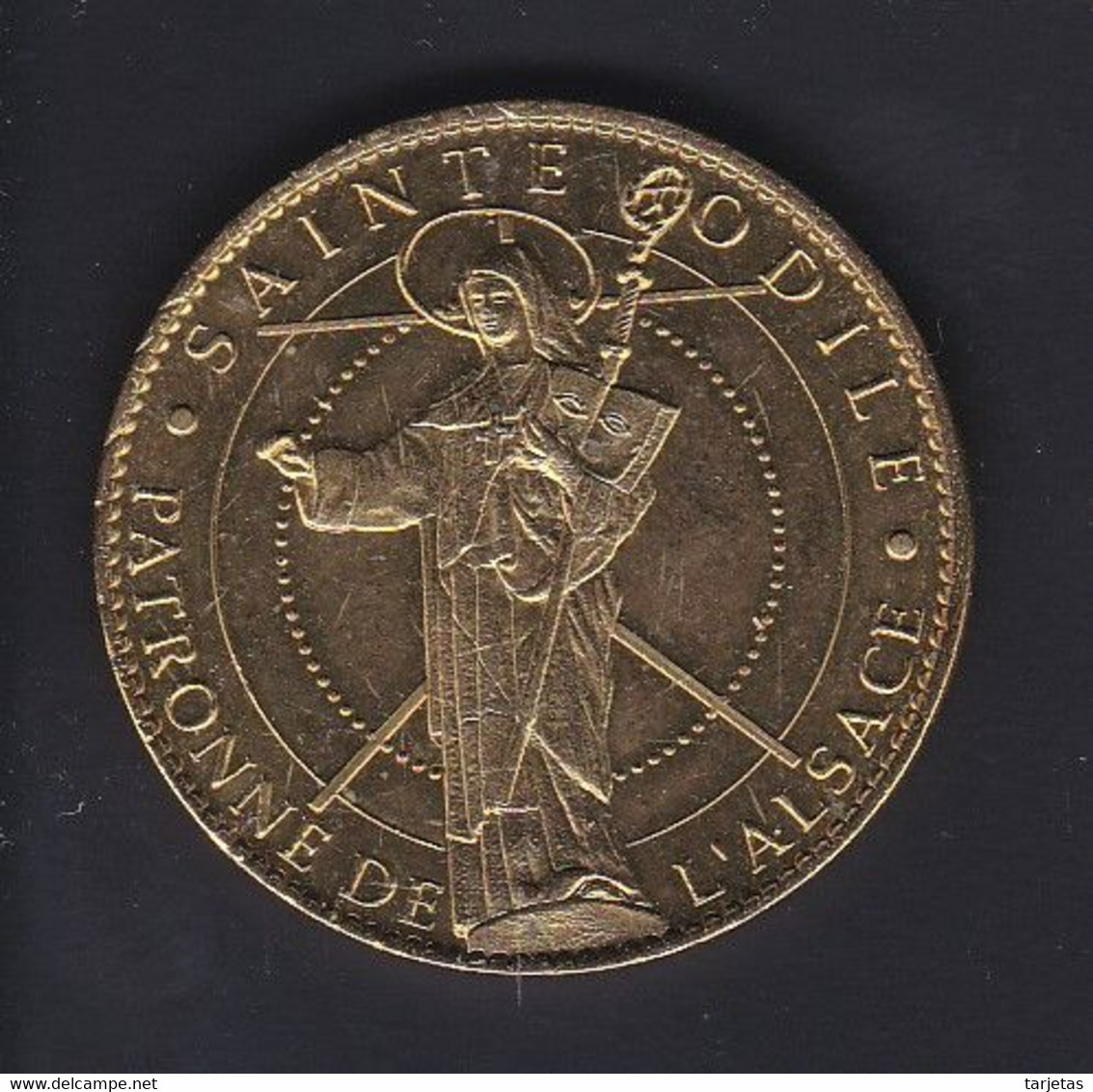 MONEDA DE SAINTE ODILE DEL AÑO 2014 - PATRONNE DE L'ALSACE - CATHEDRALES DE FRANCE - 2014