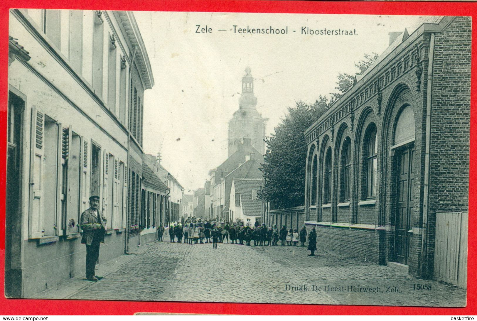 Zele: Teekenschool - Kloosterstraat - Zele