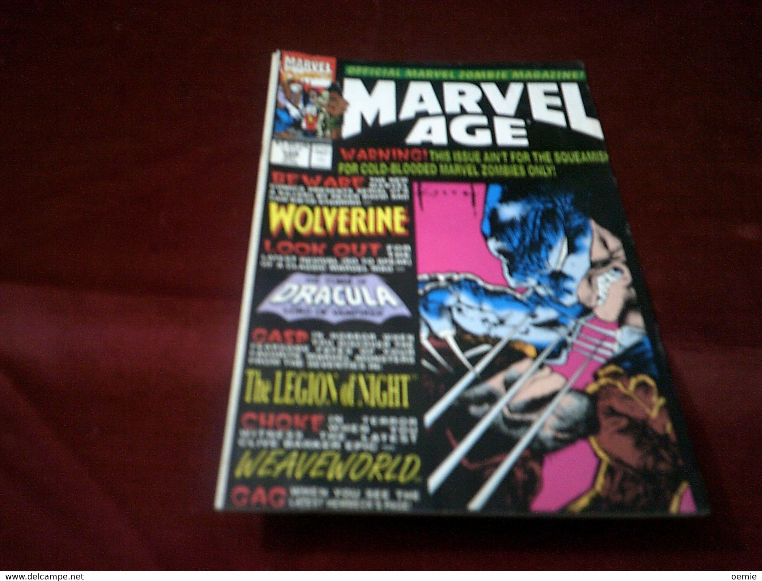 MARVEL  AGE   N° 105 OCT    1991 - Marvel