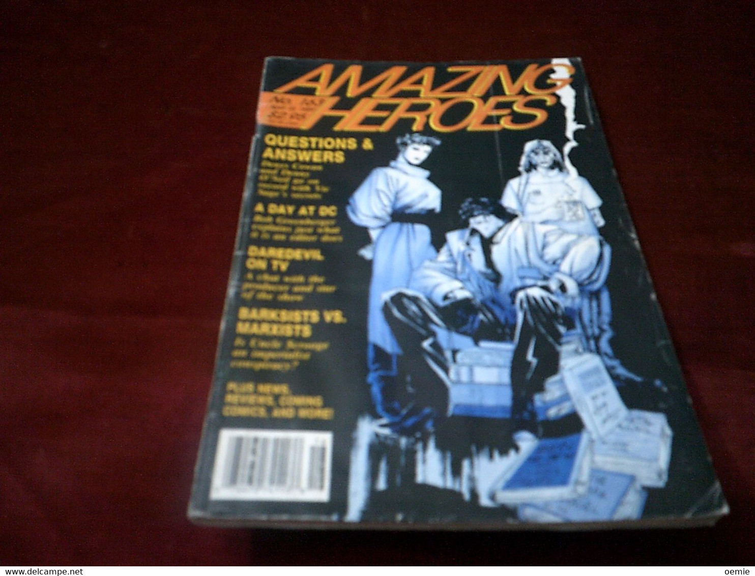 AMAZING  HEROES   N°  163  APRIL  1989 - Marvel