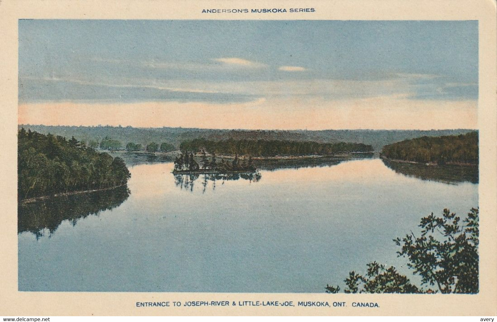 Entrance To Joseph-River & Little-Lake-Joe, Muskoka, Ontario - Muskoka