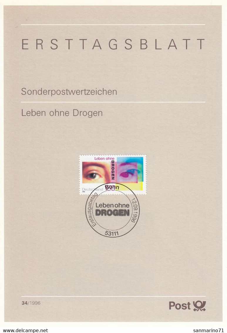 GERMANY Bundes Panes 1882,box M - Drugs