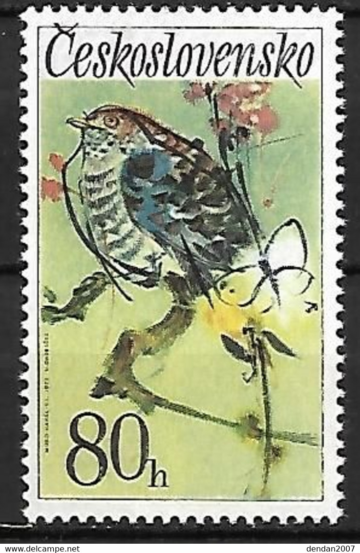 Czechoslovakia - MNH ** 1972 :  Common Cuckoo  -  Cuculus Canorus - Cuckoos & Turacos