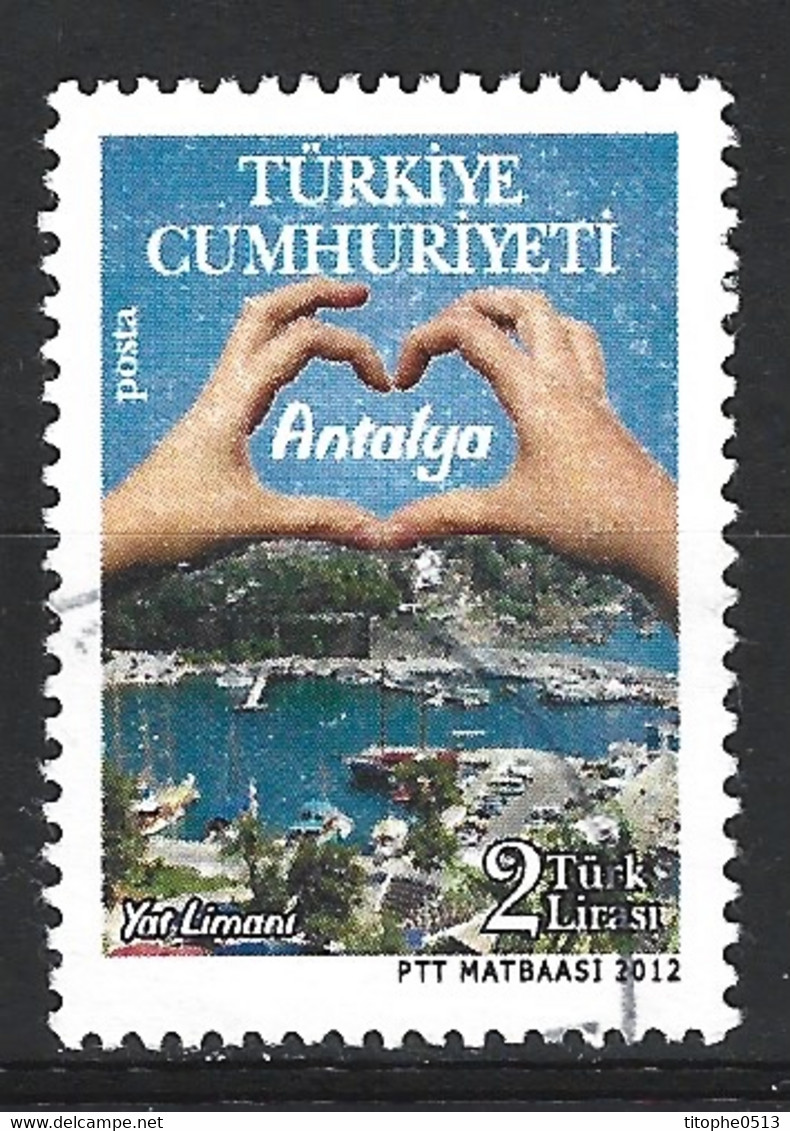 TURQUIE. N°3610 Oblitéré De 2012. Port D'Antalya. - Used Stamps