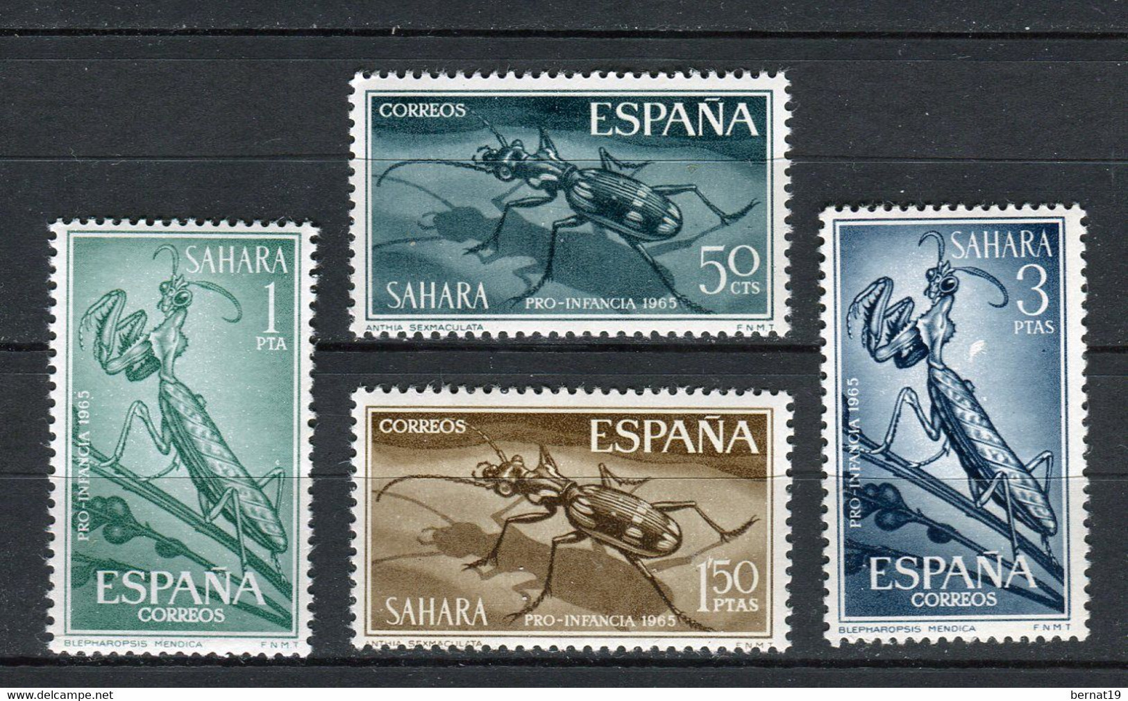 Sahara 1965. Edifil 242-245 ** MNH. - Sahara Español