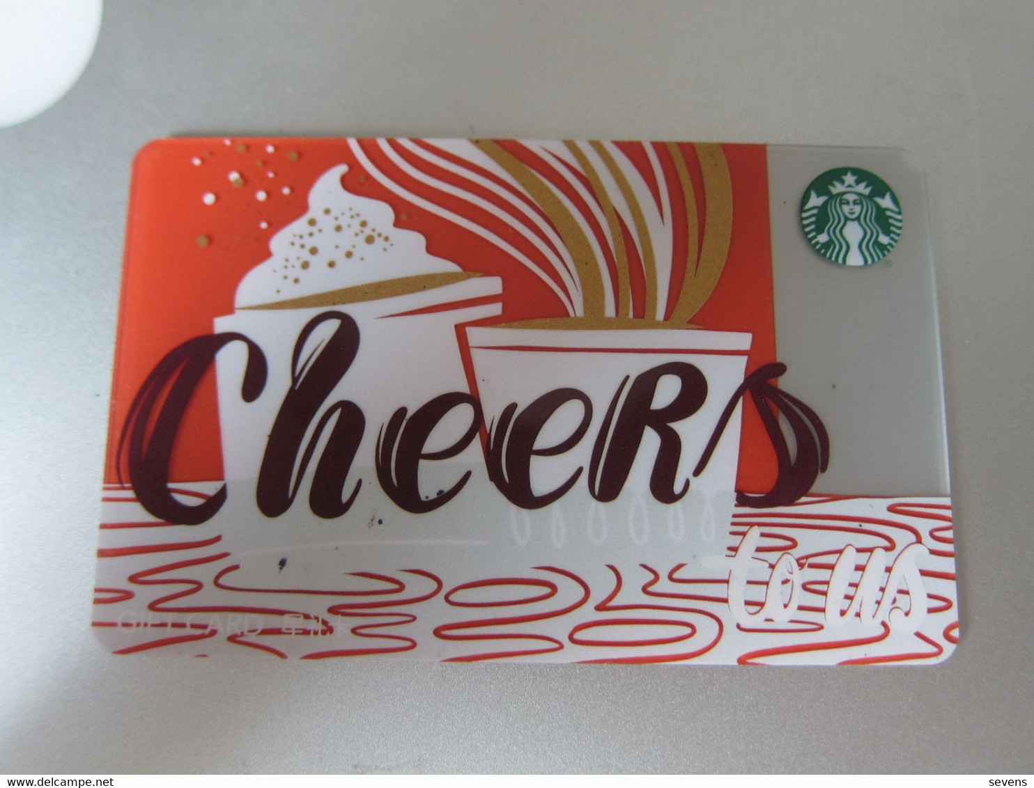 China Starbucks Gift Card, 2020 Cheers,used,code 01 - Gift Cards