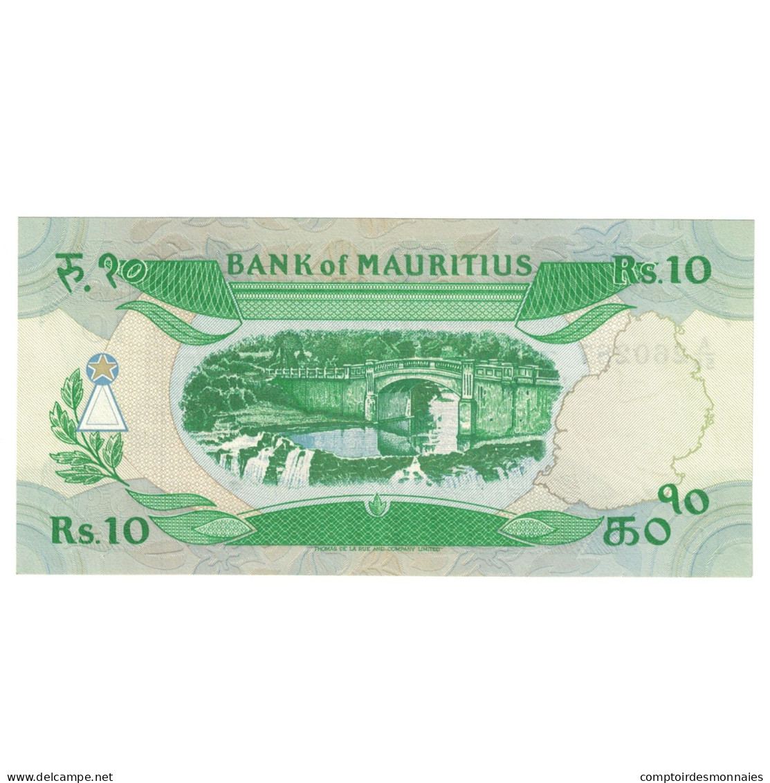 Billet, Mauritius, 10 Rupees, Undated (1985), Undated (1985), KM:35a, NEUF - Maurice