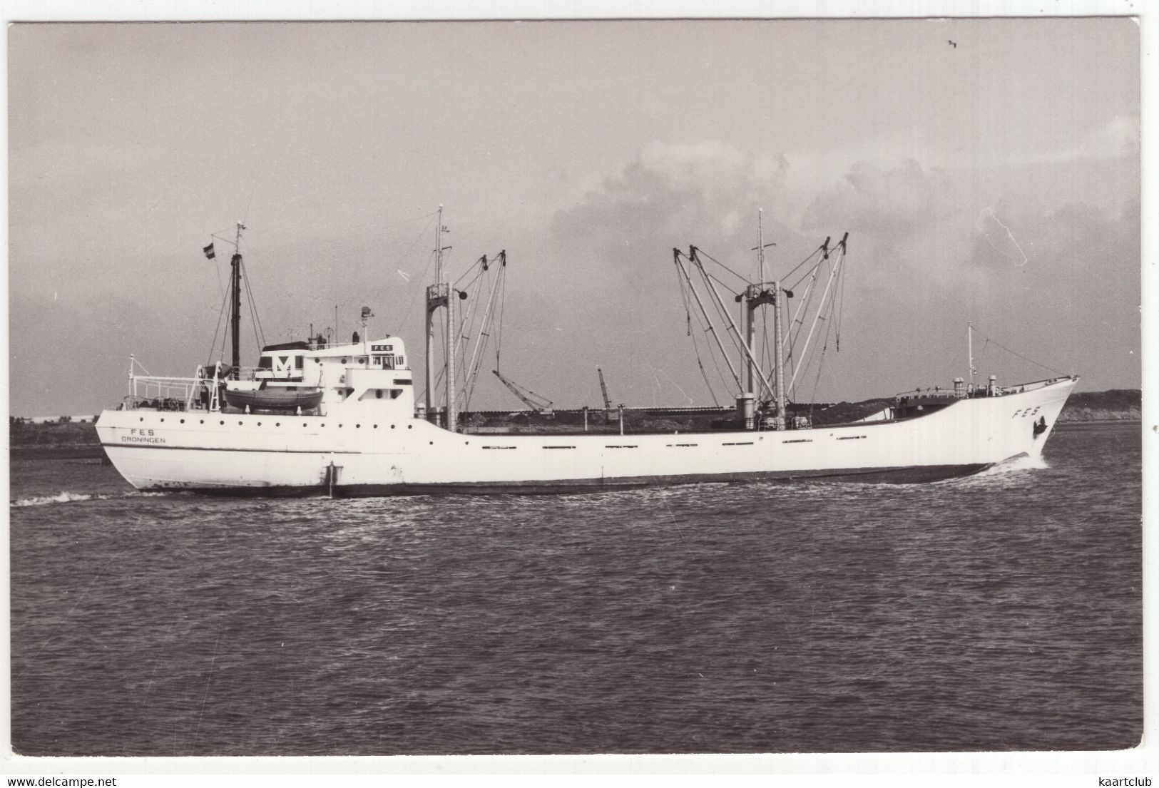 MS 'FES' -  Cargo Vessel - 1962,  Groningen - Bateaux