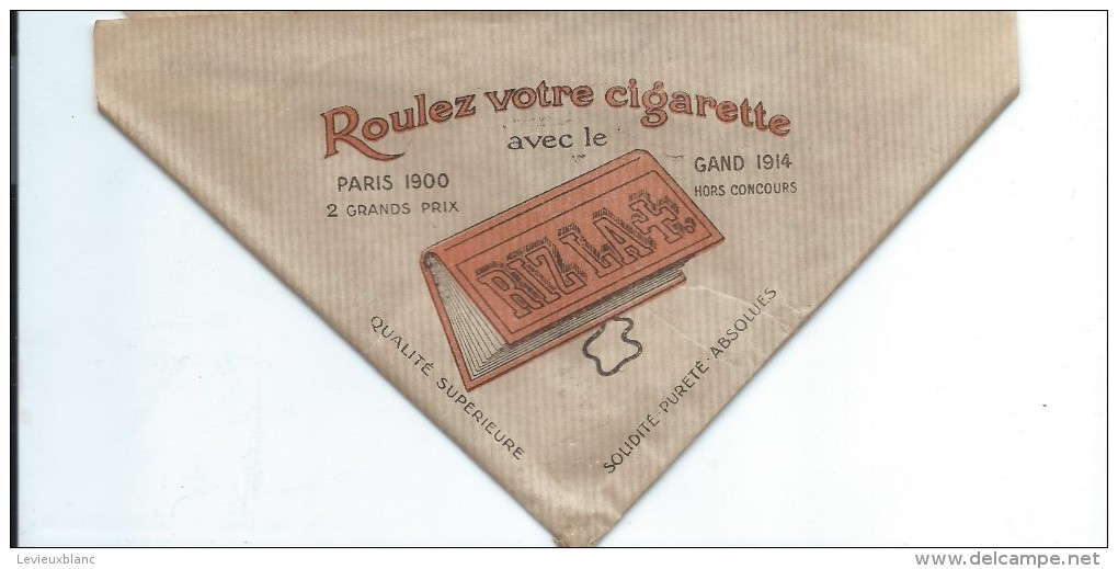 3 Petits Cornets De Papier/ Tabac En Vrac Pour Rouler Ses Cigarettes/Avec RIZ La +/Vers 1920- 1930  CIG26b - Sonstige & Ohne Zuordnung