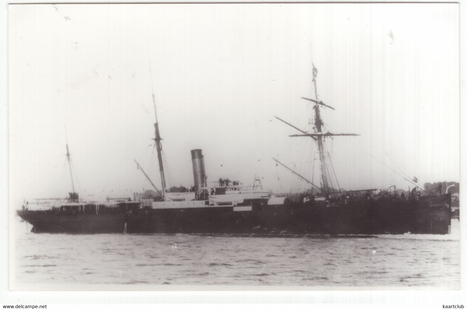 MS 'CONRAD' - 1872 - Passenger-/cargo Vessel - Steamer - Boats