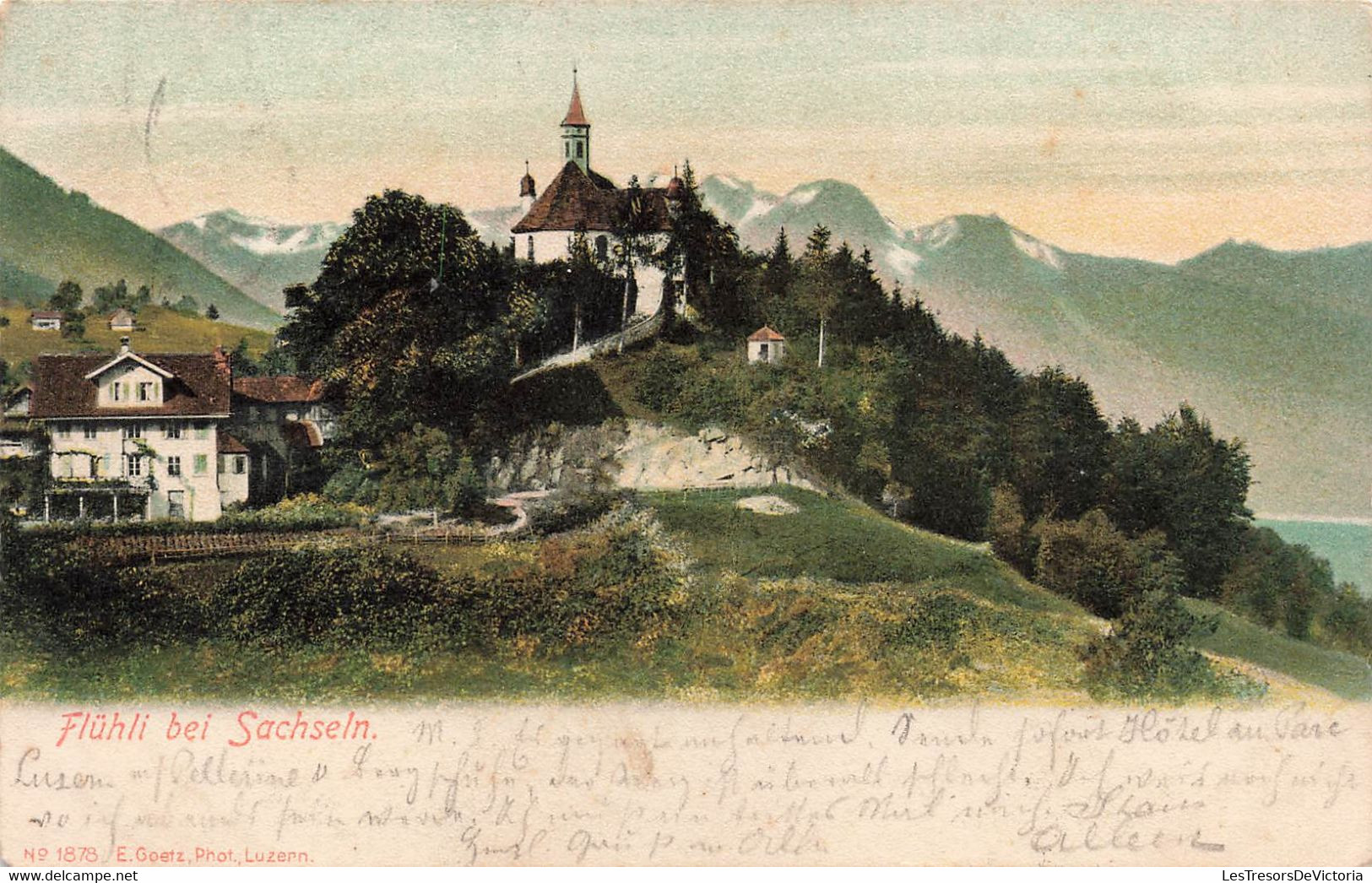 CPA - Fluhli Bei Sachseln - E. Goetz - Suisse - Flühli