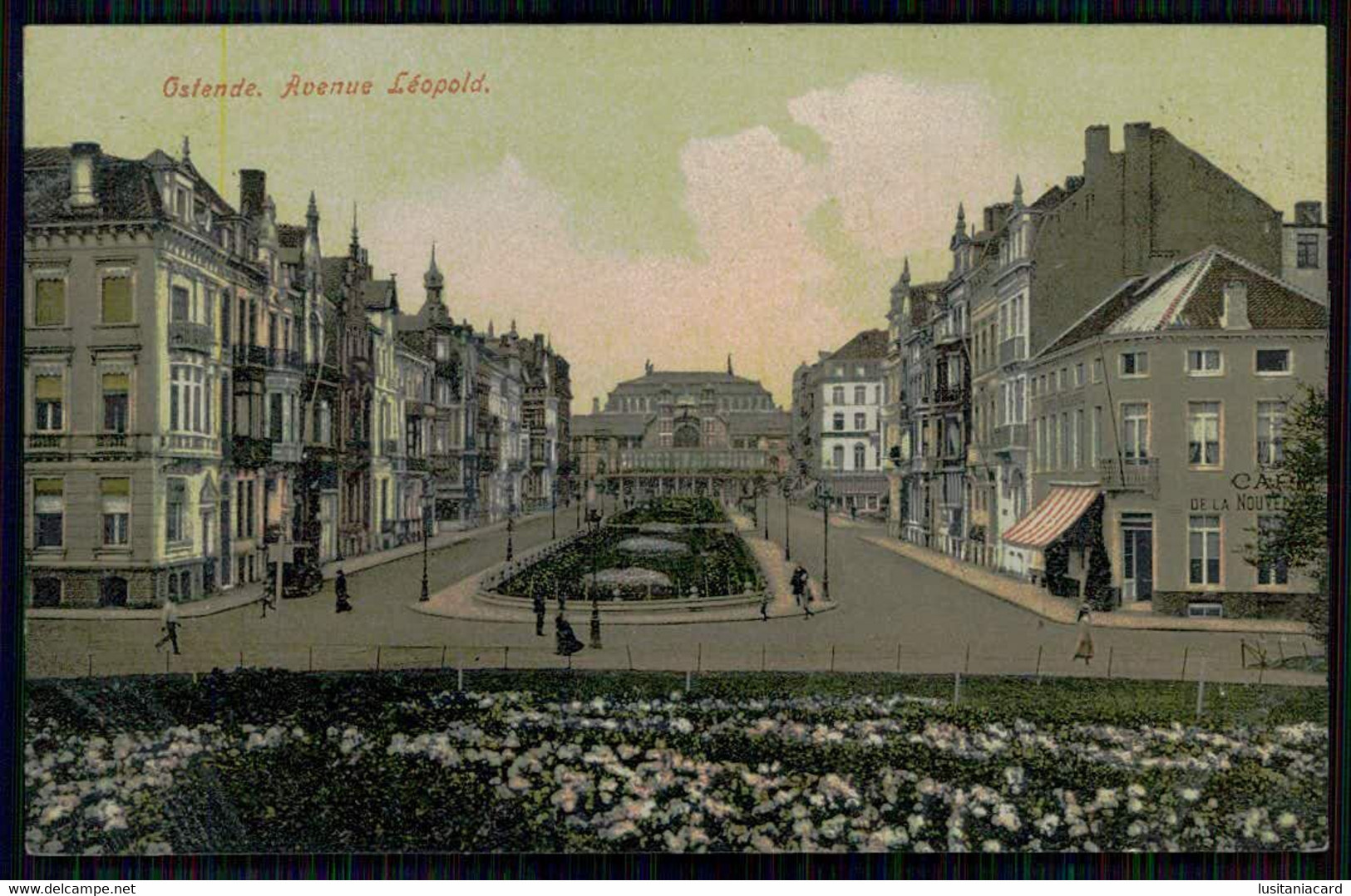 OSTENDE - Avenue Léopold.   Carte Postale - De Haan