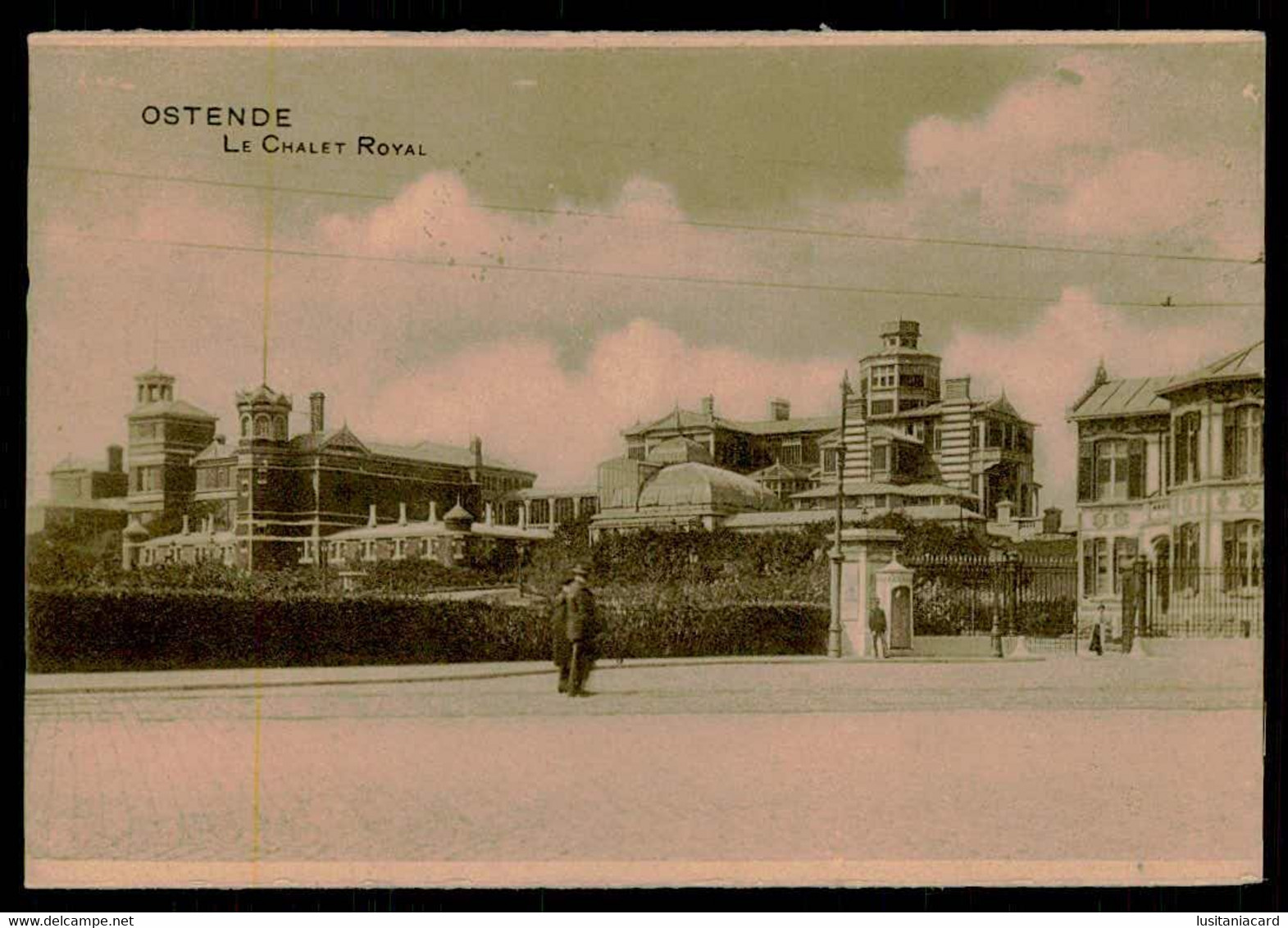 OSTENDE - Le Chalet Royal.  Carte Postale - De Haan