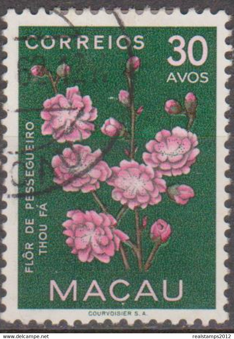 MACAU - 1953, Flores De Macau, 30 A.   D. 12   (o)   MUNDIFIL  Nº 379 - Gebraucht