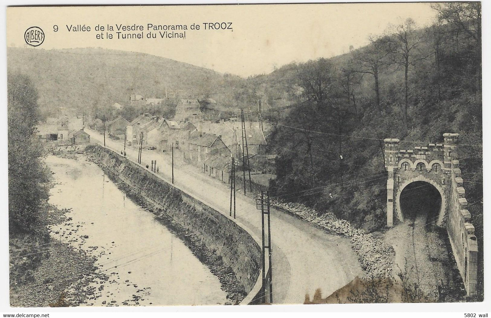 TROOZ : Panorama Et Tunnel Du Vicinal - Trooz