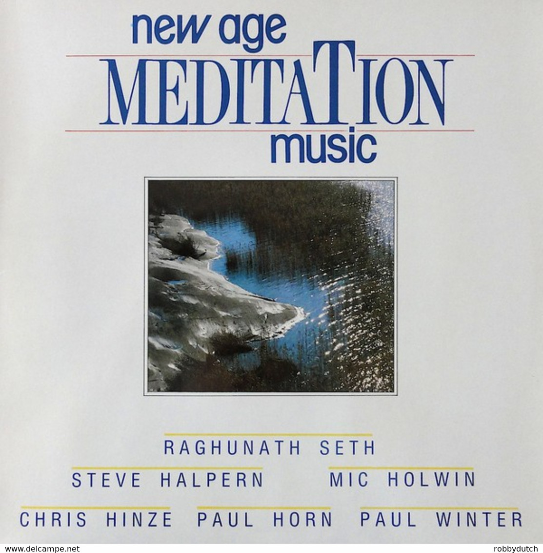 * LP * NEW AGE MEDITATION MUSIC - VARIOUS ARTISTS (Holland 1987) - New Age