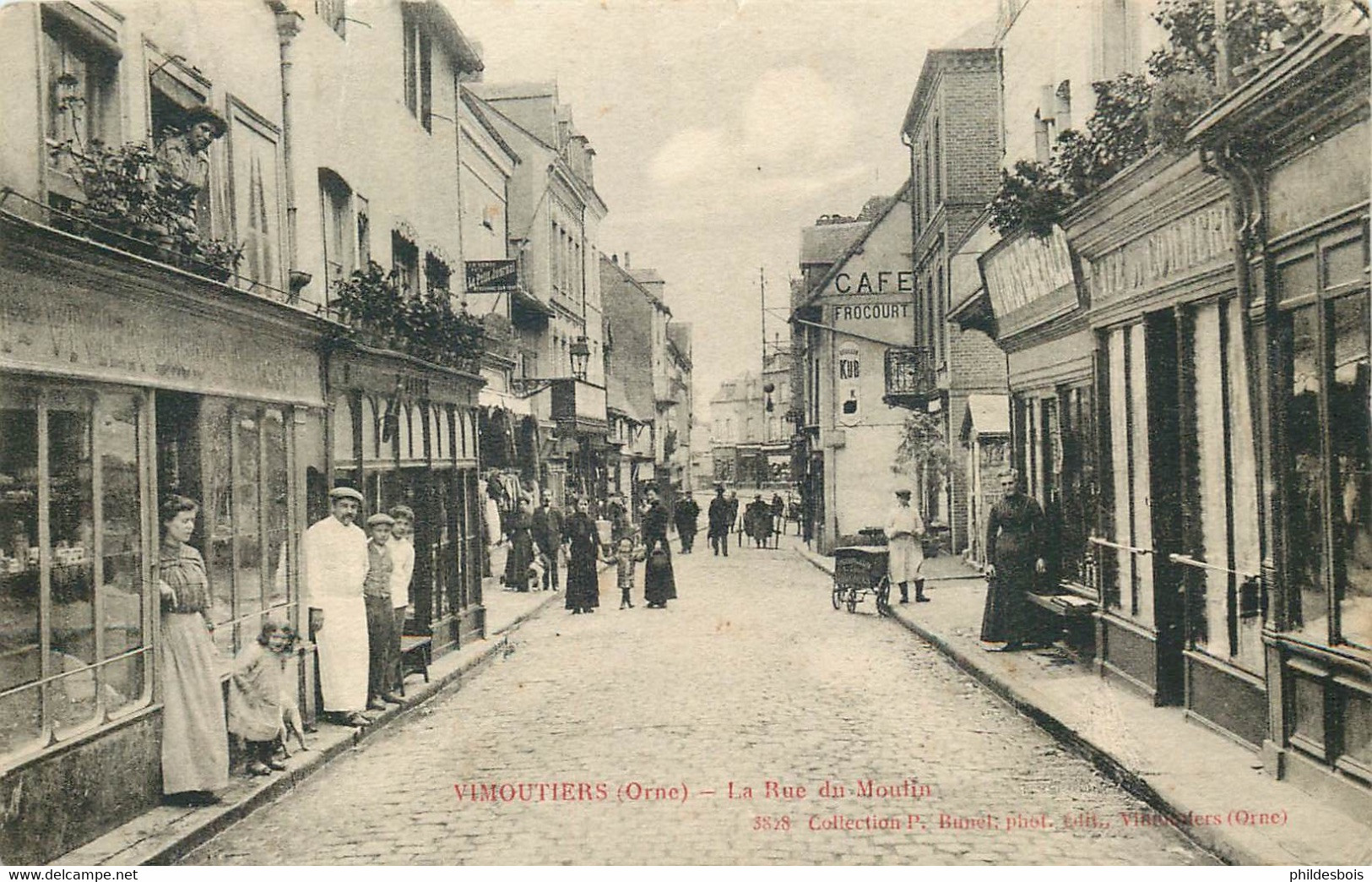 ORNE  VIMOUTIERS  La Rue Du Moulin - Vimoutiers