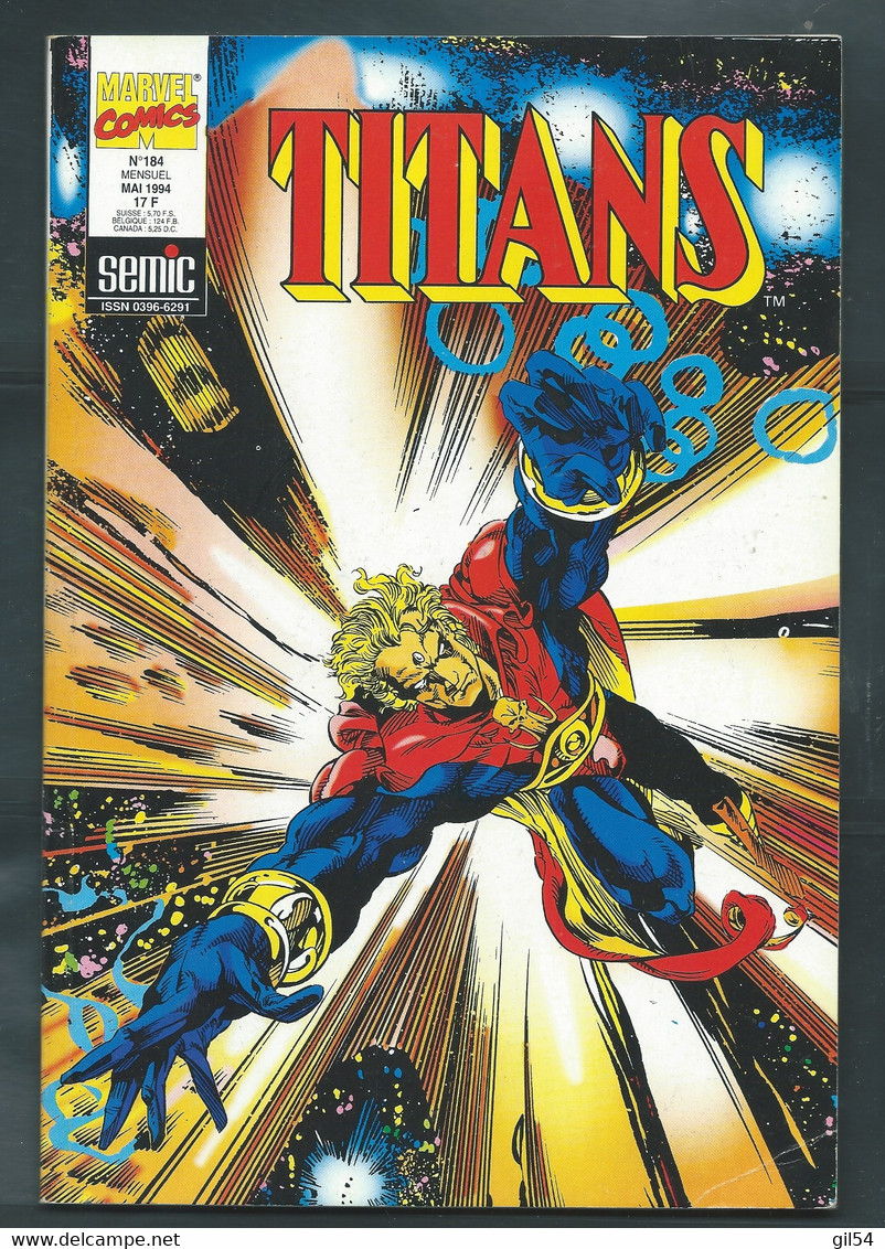 TITANS N° 184 - LUG   Mai 1994 - Fau 14207 - Marvel France