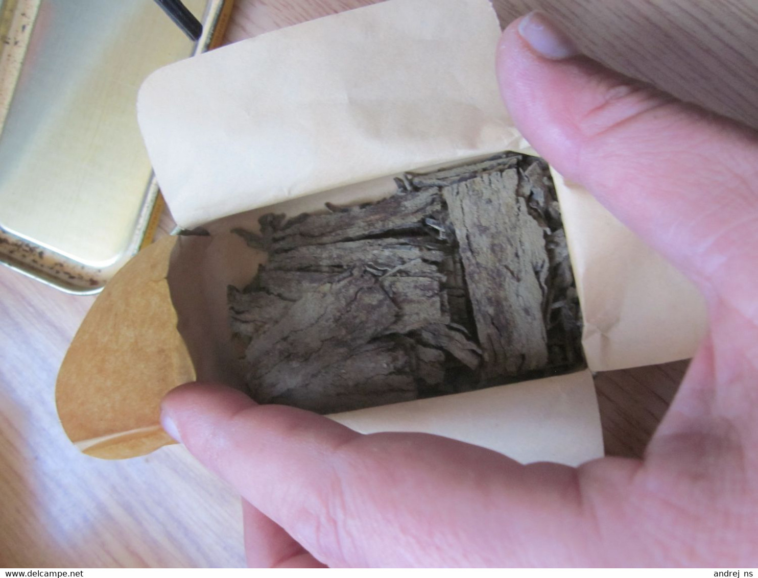 Old Tin Full Pipe Tobacco Murray S Erinmore Flake 50 Gram Full - Altri & Non Classificati