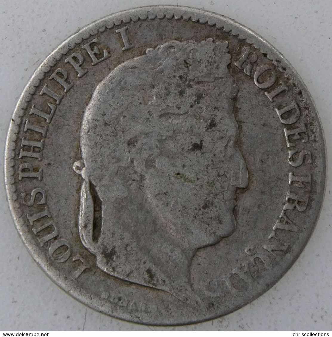 FRANCE - LOUIS PHILIPPE I - 1/2 Franc 1844A - TB - Gad. : 408 - 1/2 Franc