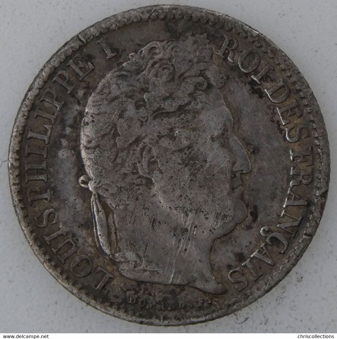 FRANCE - LOUIS PHILIPPE I - 1/2 Franc 1843B - TB - Gad. : 408 - 1/2 Franc