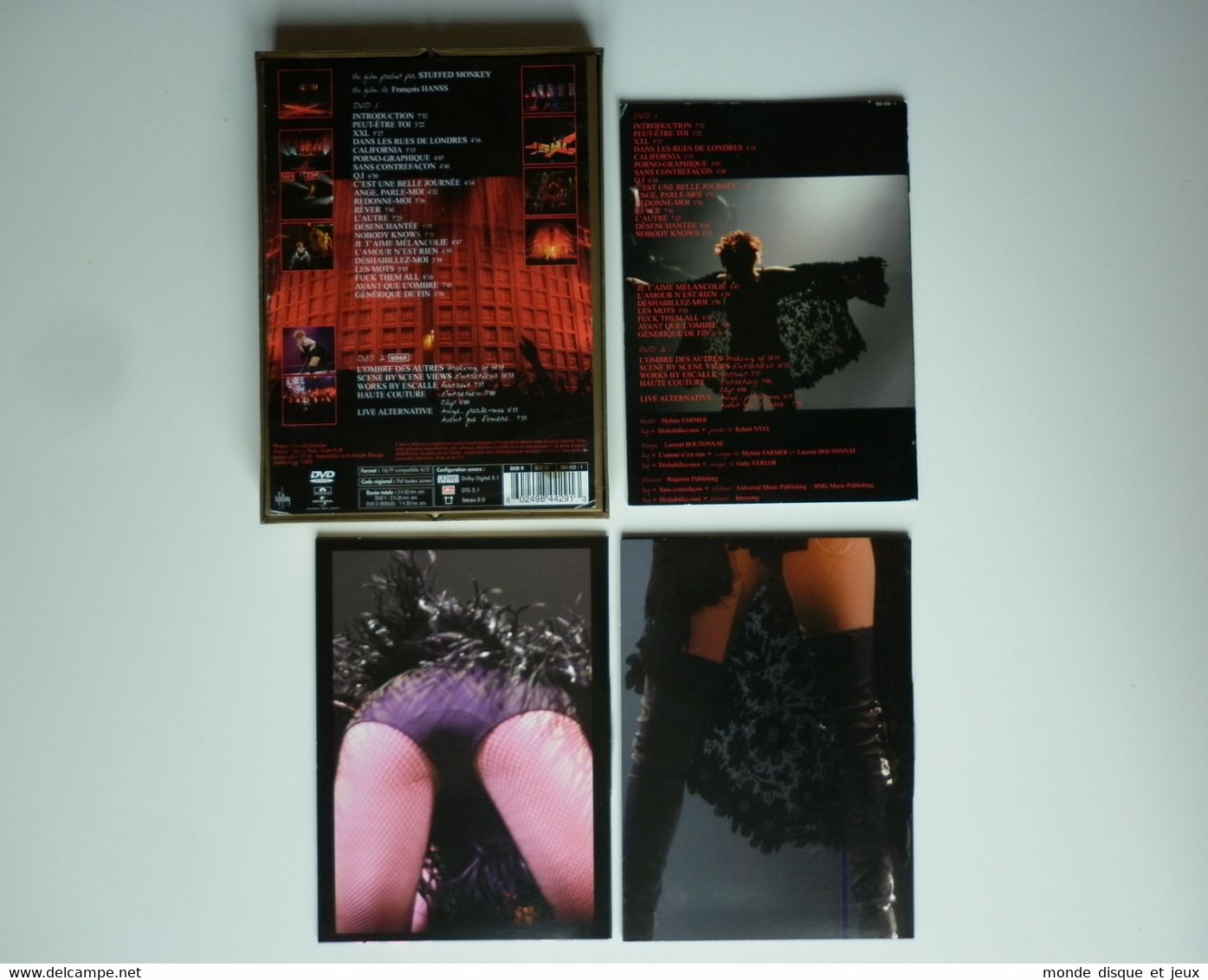 Mylene Farmer Double Dvd Avant Que L'ombre A Bercy Boîtier Collector - Muziek DVD's