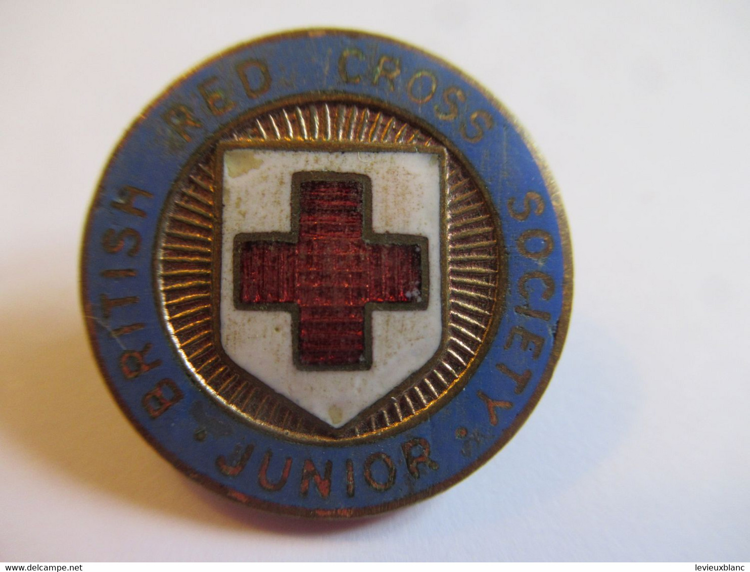 Insigne De Boutonniére à épingle / British Red Cross Society Junior/ Vers 1940    INS30 - Sonstige & Ohne Zuordnung