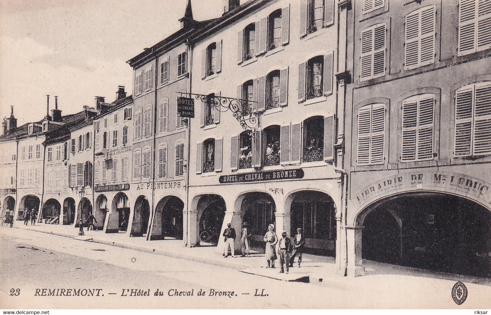 VITTEL(HOTEL DU CHEVAL DE BRONZE) - Contrexeville