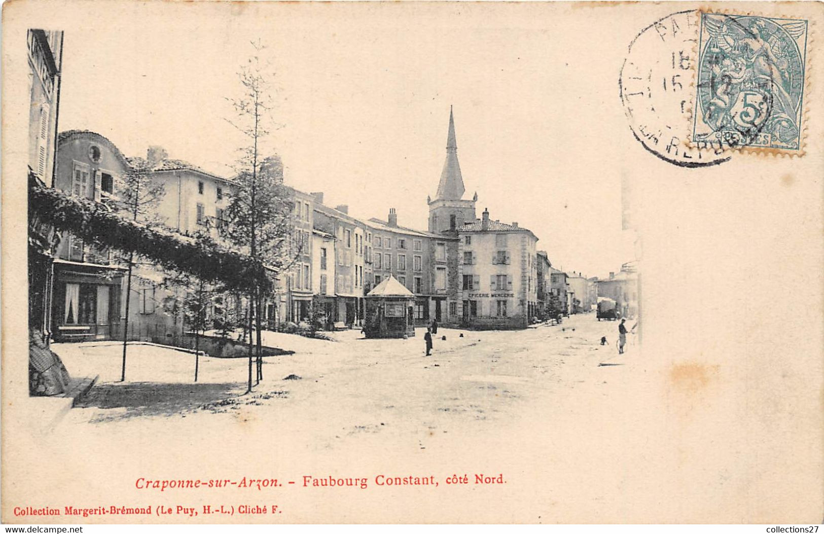 43-CRAPONNE-SUR-ARZON- FAUBOURG CONSTANT CÔTE NORD - Craponne Sur Arzon