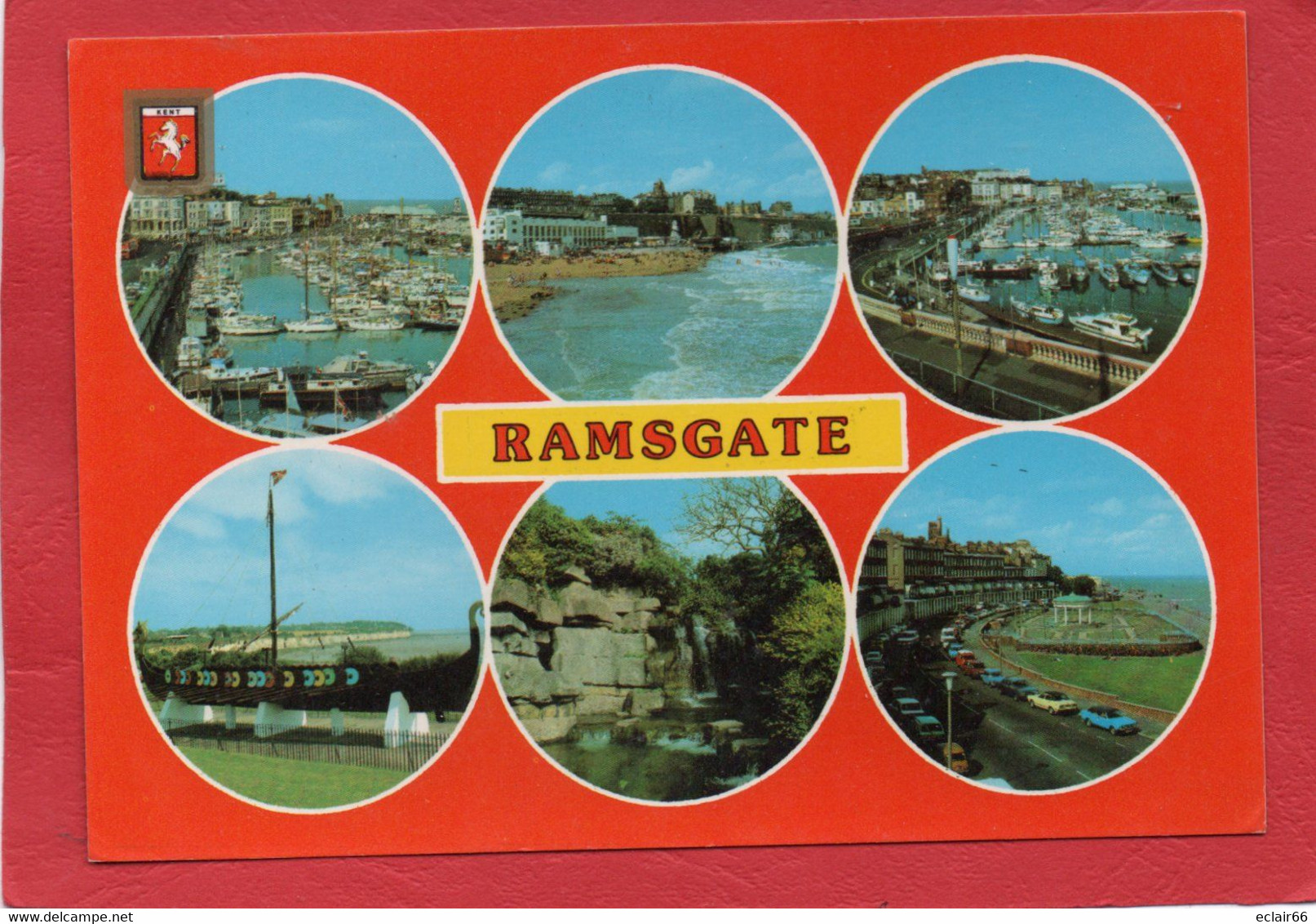 Royaume-Uni - Angleterre - Kent - Bateaux - Ramsgate International Hoverport - Multivues - Multiview - état - Ramsgate