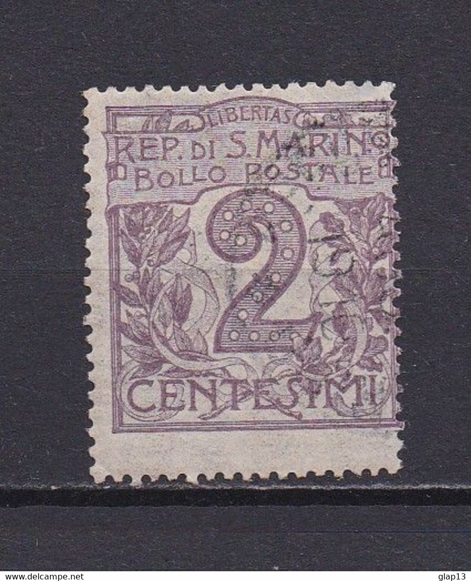 SAINT MARIN 1903 TIMBRE N°34 OBLITERE - Used Stamps