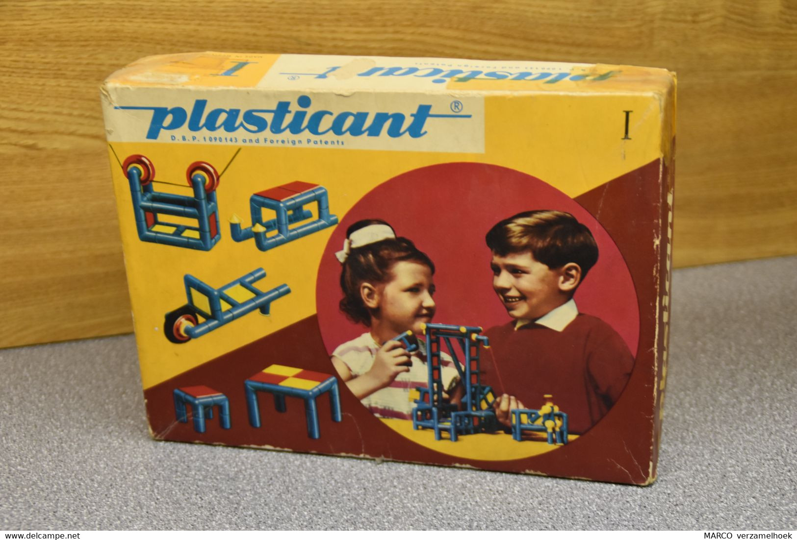 Plasticant Constructie Nr. 1 Bouwdoos 1960-1969 - Altri & Non Classificati