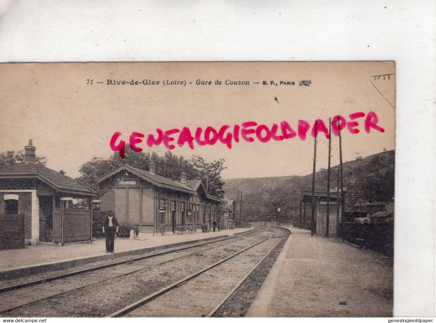 42- RIVE DE GIER - GARE DE COUZON - Rive De Gier