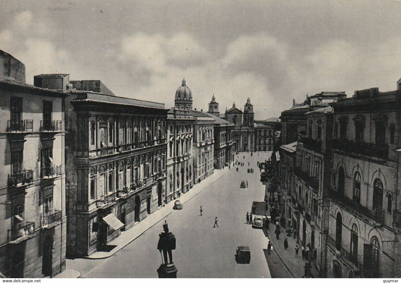 CALTANISETTA - CORSO UMBERTO I° - 1944 - Caltanissetta