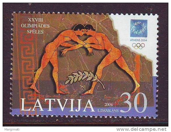 Latvia 2004. Olympic Games. 1 W. Pf. MNH - Lettland